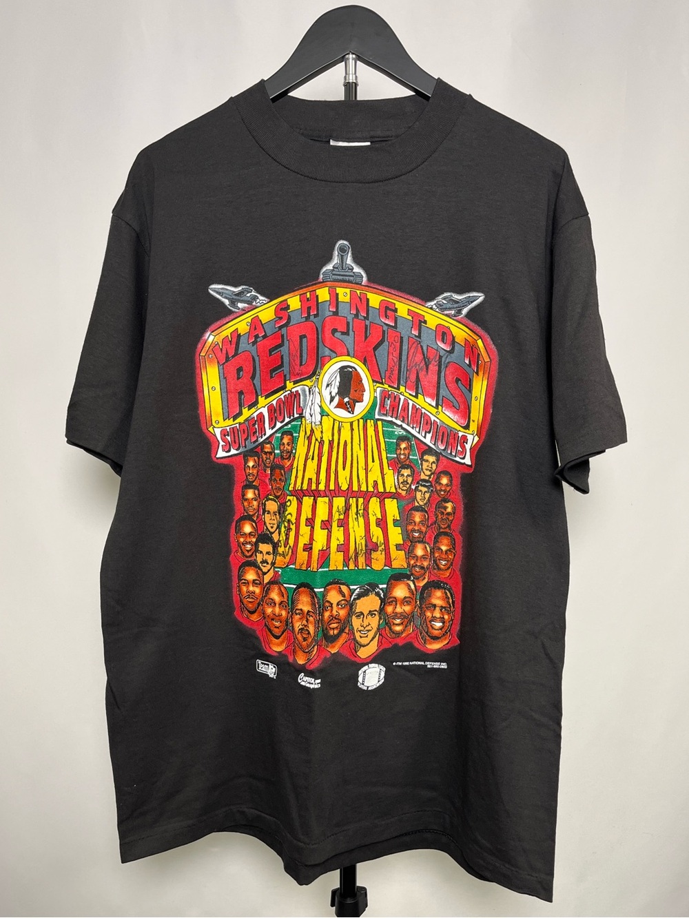 Washington Redskins Vintage Black Graphic Tee